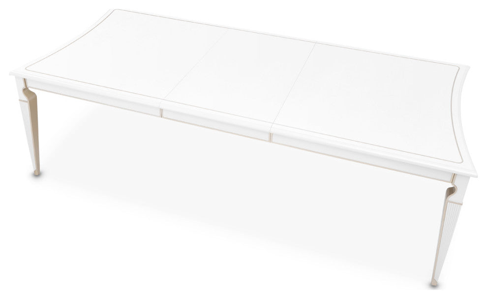 La Marisia Rectangular Dining Table, Creamy Pearl