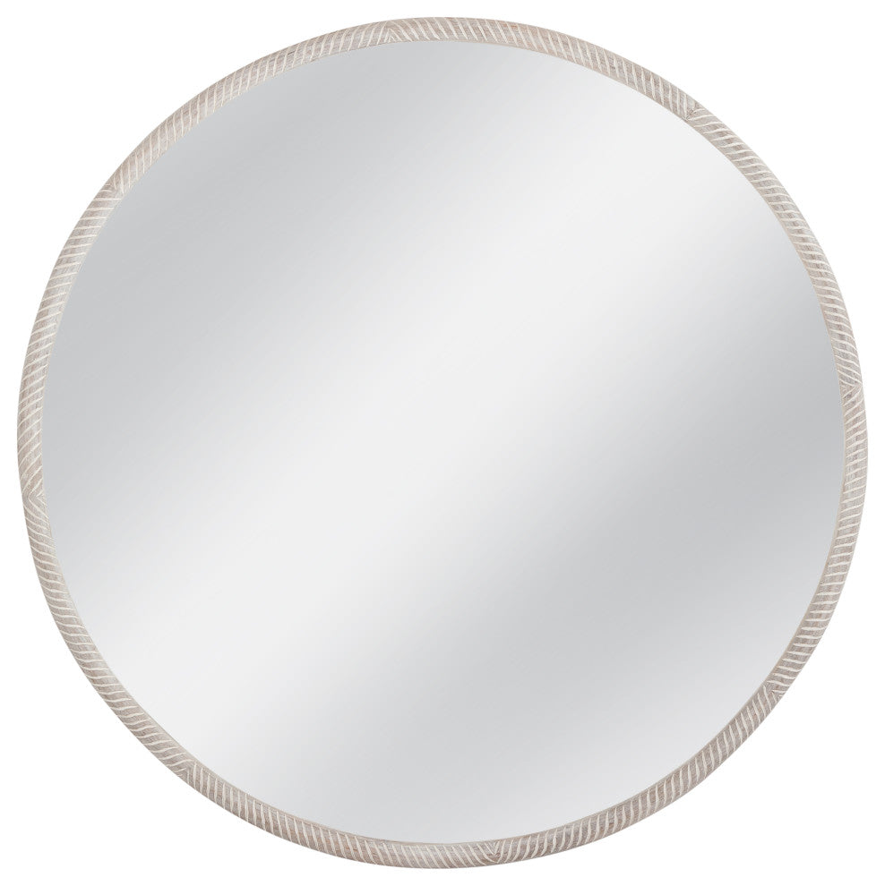 Bechet Wall Mirror - White Wash