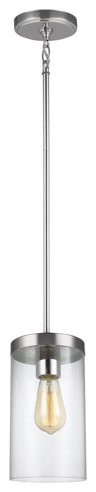 Zire 1-Light Pendant, Chrome
