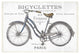 "Bicycles II" Digital Paper Print by Daphne Brissonnet, 62"x42"
