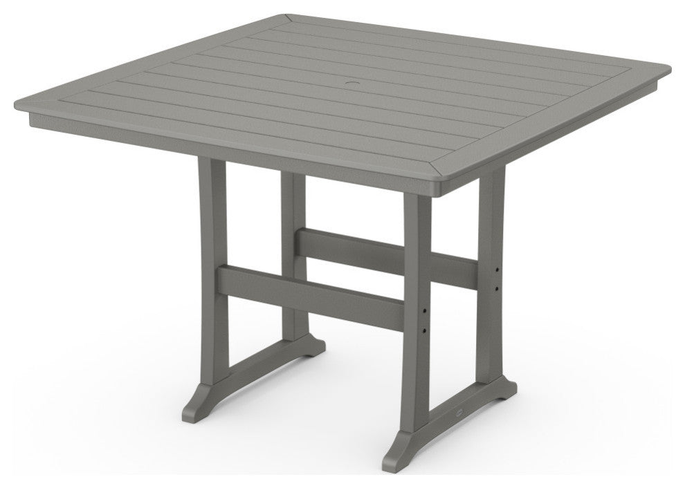 POLYWOOD Nautical Trestle 59" Bar Table