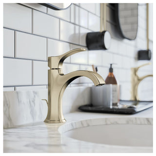 Hansgrohe 04810 Locarno 1.2 GPM 1 Hole Bathroom Faucet - Brushed Nickel