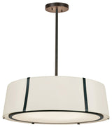 Crystorama FUL-907-BK, 6-Light Chandelier, Black