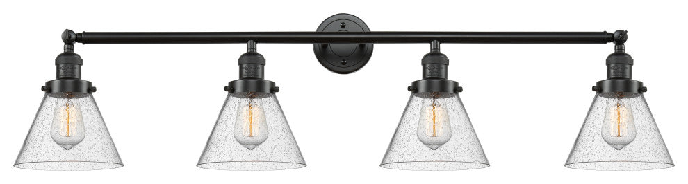 Innovations Lighting 215-Ob-G44-Led 4 Light Dimmable Led Bathroom Fixture