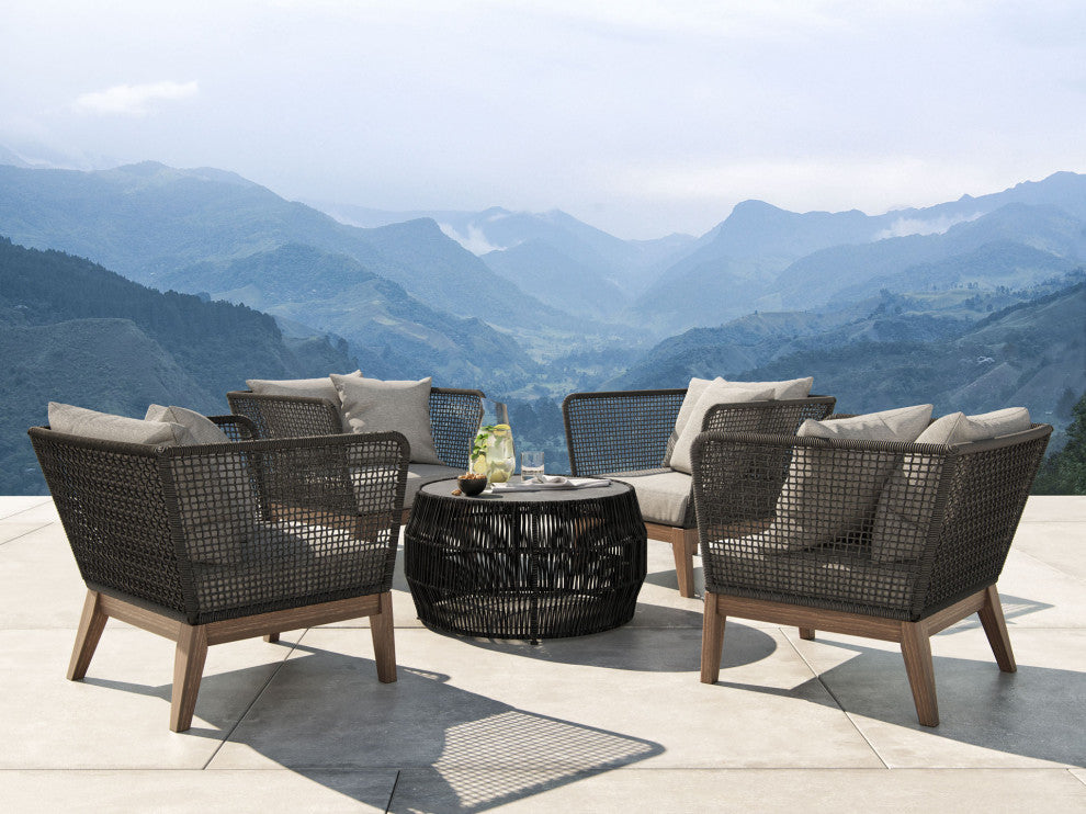 Volta Cocktail Table, Black Cord