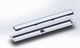 Serene Drains Invisible Slim Linear Drain Design, 16 Inch