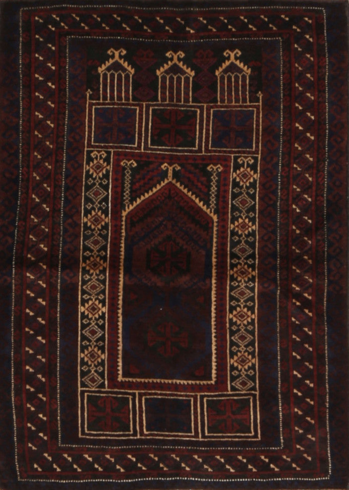 Ahgly Company Indoor Rectangle Traditional Area Rugs, 5' x 8'