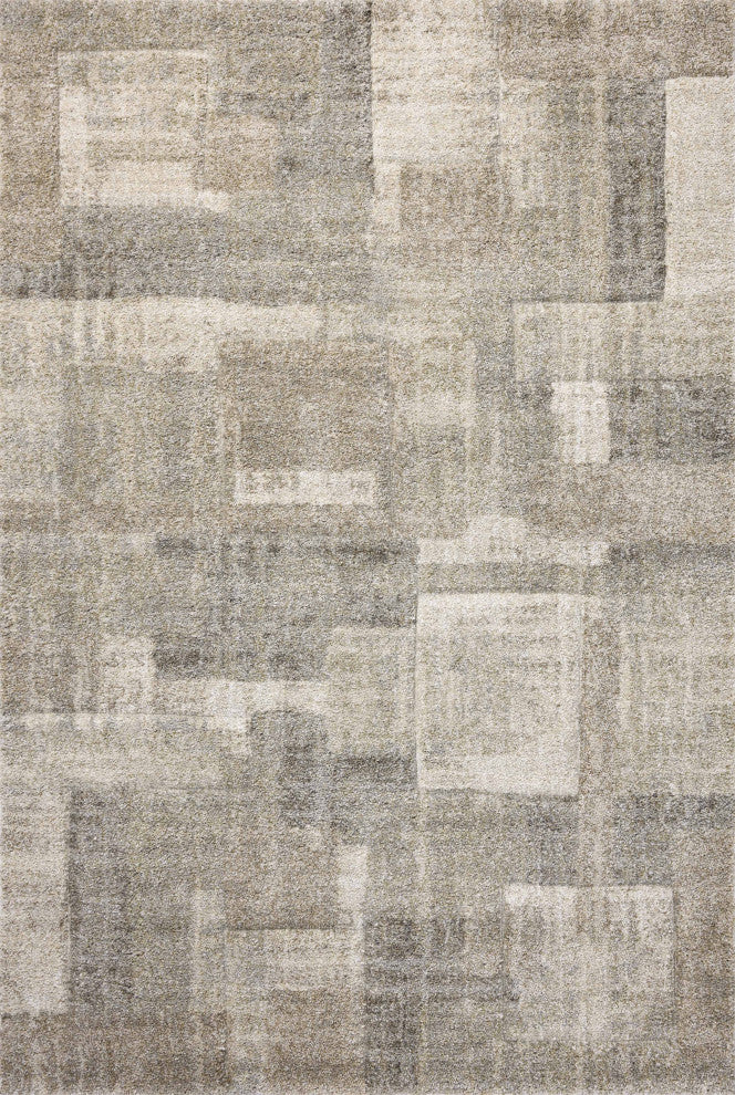 Loloi Silas Natural / Pebble 2'-7" x 4' Accent Rug