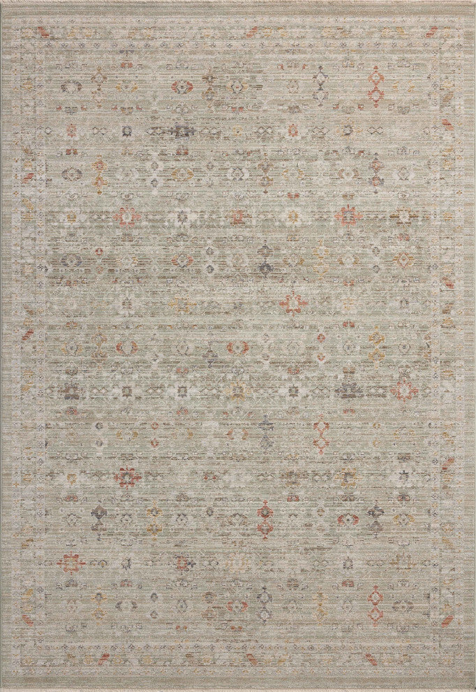 Chris Loves Julia x Loloi Ida Spa / Multi 7'-10" x 10' Area Rug