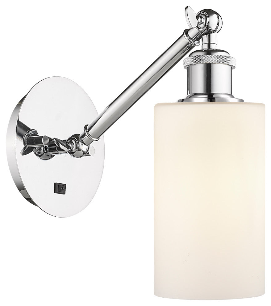 Innovations 317-1W-PC-G801 1-Light Sconce, Polished Chrome