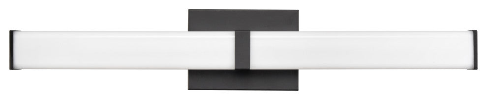 Tron LED Light 24 in. Matte Black Vanity Light