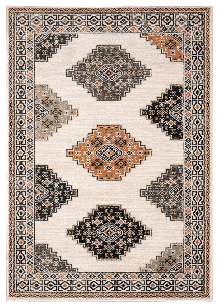 Oriental Weavers Georgia Indoor Rug Ivory/ Multi 7'10" X 10'