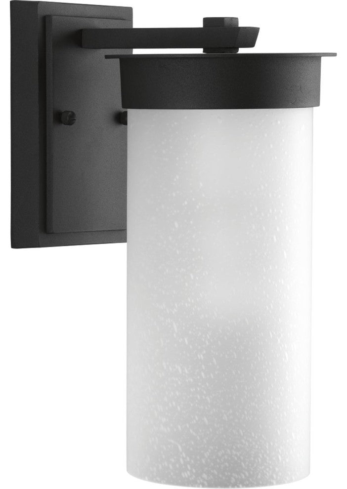 Progress Lighting Hawthorne 1-Light Medium Wall Lantern, Black