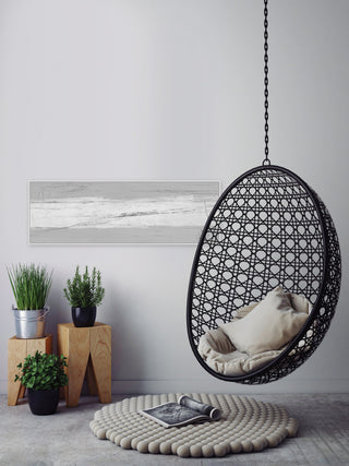 "Deep Thoughts" Floater Framed Painting Print on Canvas, 30x10