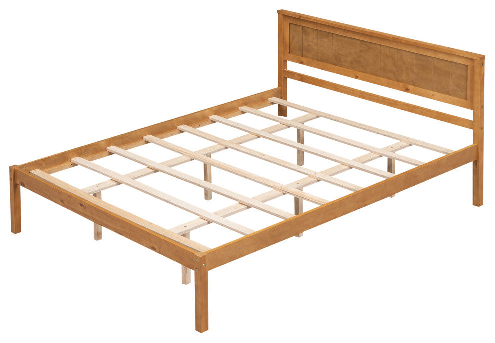 Gewnee Platform Bed Frame with Headboard