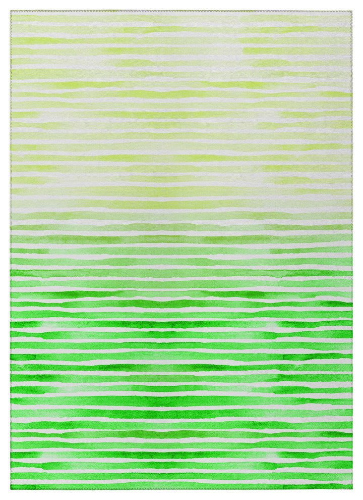 Indoor/Outdoor Seabreeze SZ8 Cactus Machine Washable 3' x 5' Rug