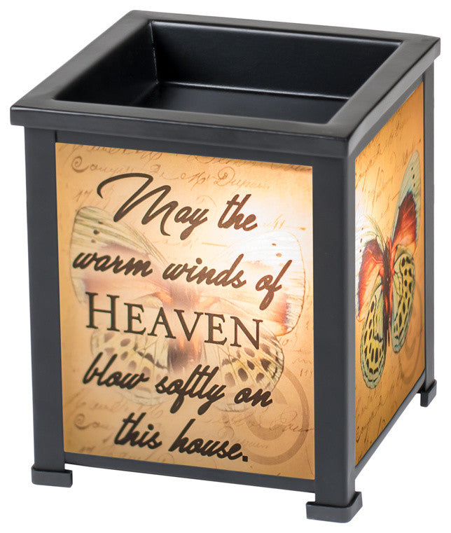 Winds of Heaven Blow Softly Glass Warmer