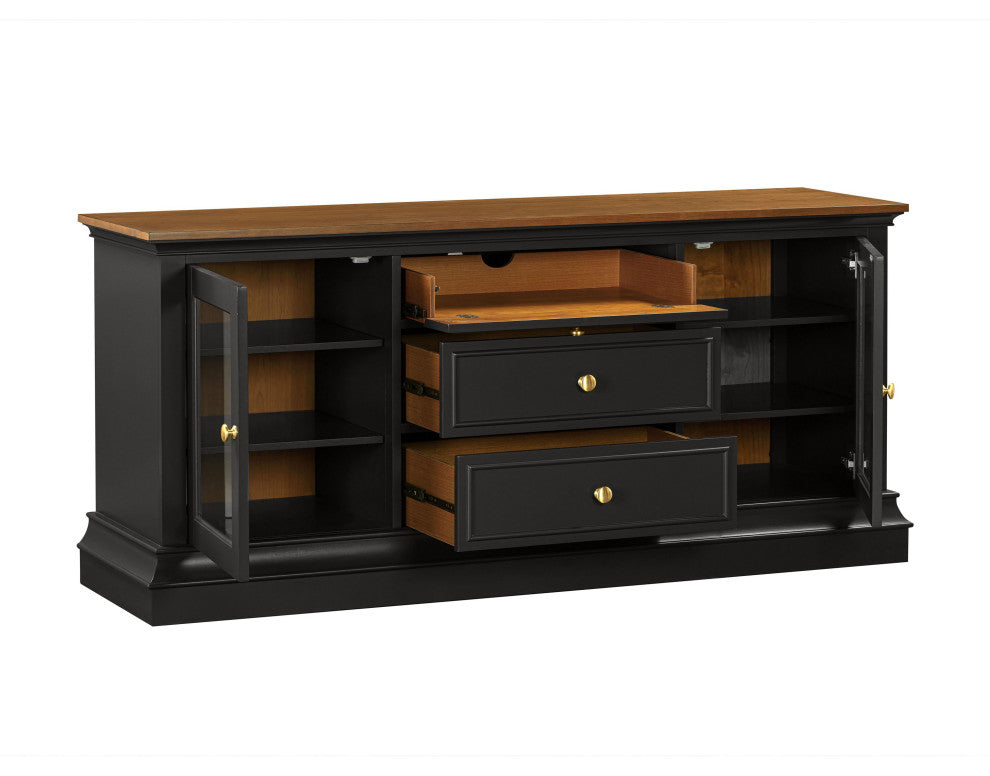 Hudson Charcoal Entertainment Console