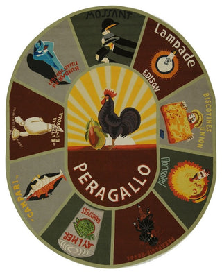 Safavieh Chelsea Hk245B Sage Area Rug, 4'0" X 4'0" Round