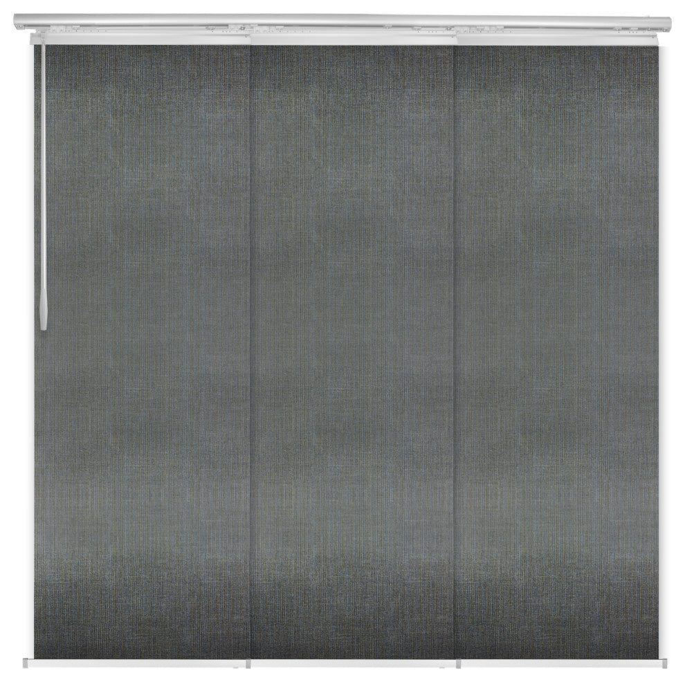 Stormy 3-Panel Track Extendable Vertical Blinds 36-66"W