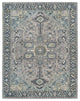 Capel Smyrna-Serapi Silver Azul 3158_300 Hand Tufted Rugs - 8' X 11' Rectangle