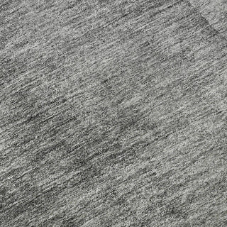 Premium Machine Washable Mayfield AMF625 Gray 8' x 8' Round Rug