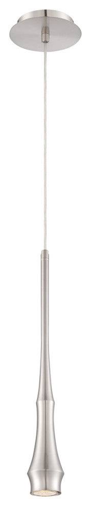 Tala 1 Light Pendant Satin Nickel Finish