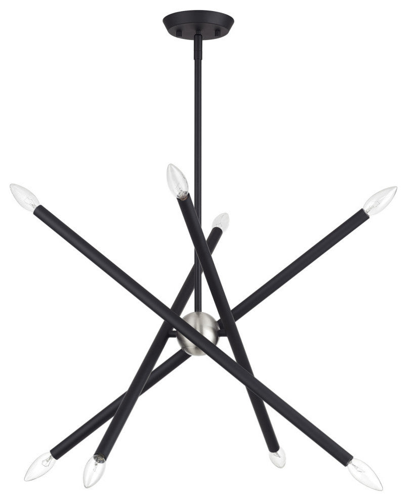 Soho 8-Light Black Chandelier