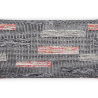 Outdoor Blockweave Lumbar Pillow - Coral