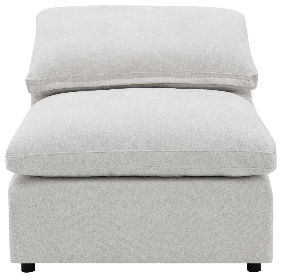 ACME Naveen Modular, Armless Chair, Ivory Linen