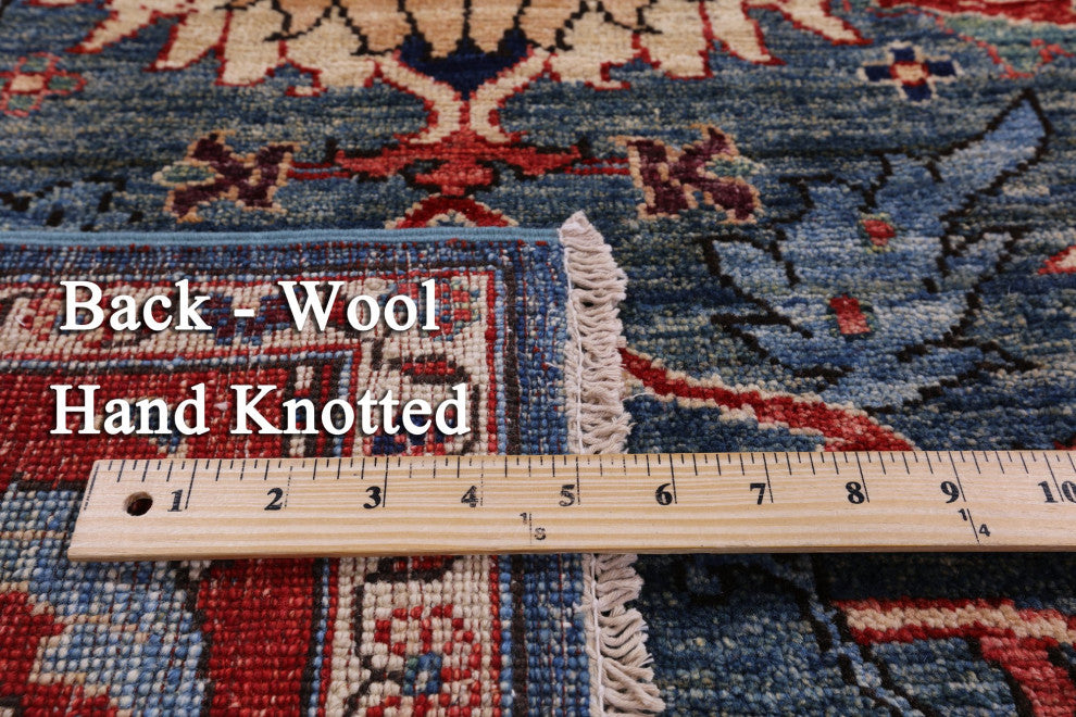 5' 10" X 8' 7" Persian Fine Serapi Handmade Rug - Q12446