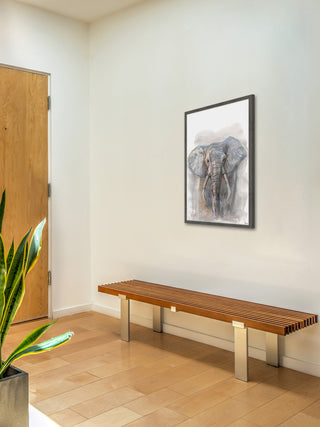 "Stoic" Framed Painting Print, 20"x30"