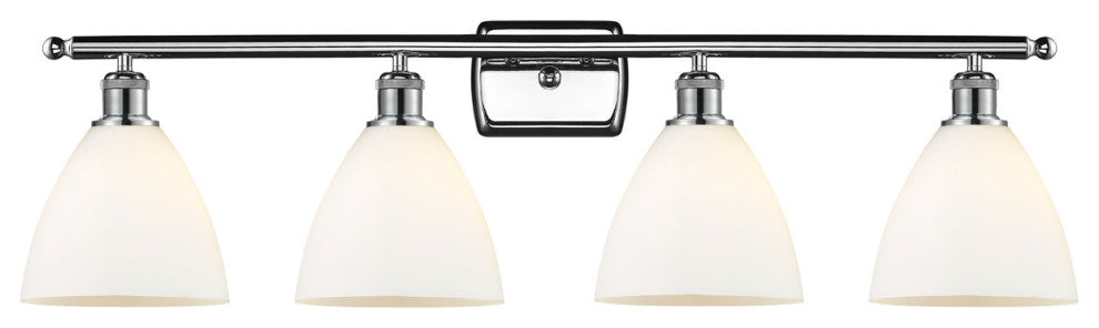 Innovations 516-4W-PC-GBD-751 4 Light Bath Vanity Light, Polished Chrome