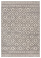 Surya Sunderland SUN-2302 5'3"x7'3" Rug, Medium Gray/Light Gray/White