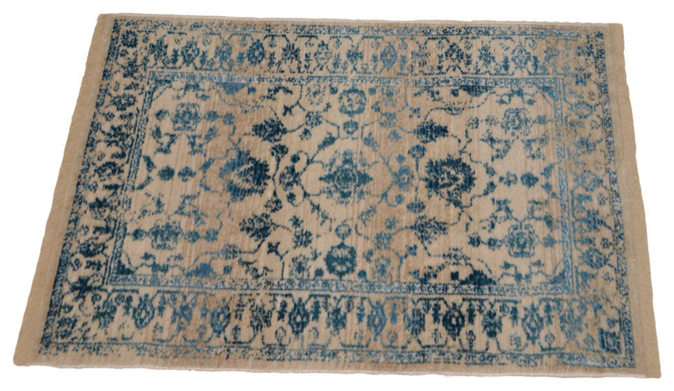 Machine Made Polyester Durable Indoor Outdoor Washable Oriental Pattern Footmat