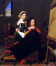 Jean-Auguste-Dominique Ingres Raphael and La Fornarina Gallery Wrapped Canvas