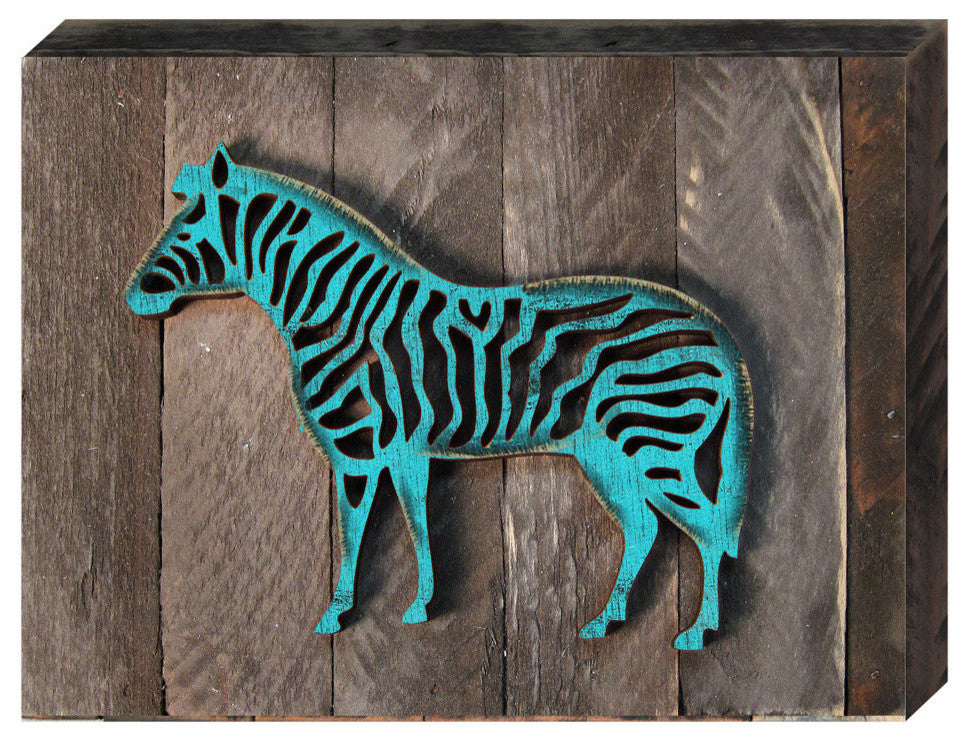 Zebra Decorative Block