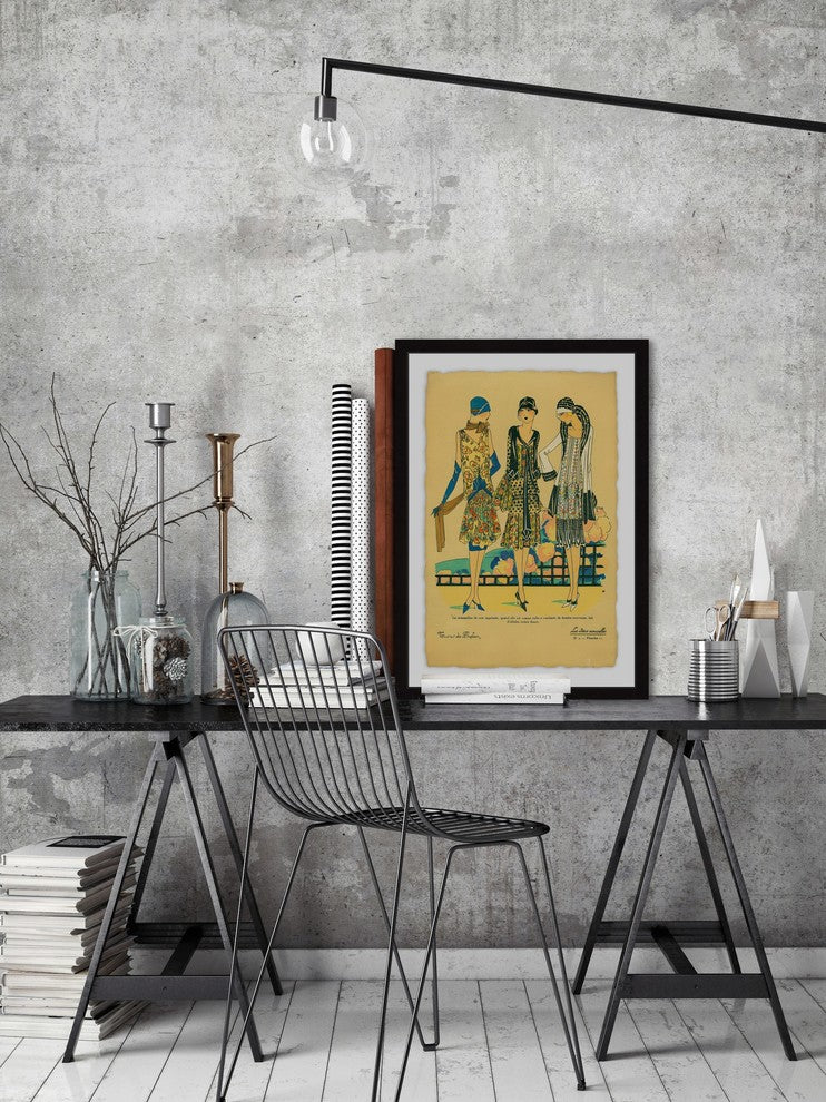 "Fashion Explosion" Framed Painting Print, 16"x24"