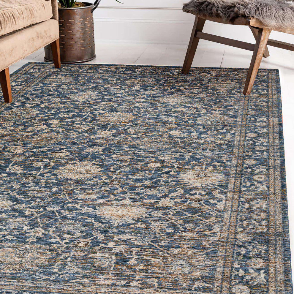 Yarra YA1 Navy 3' x 5' Rug