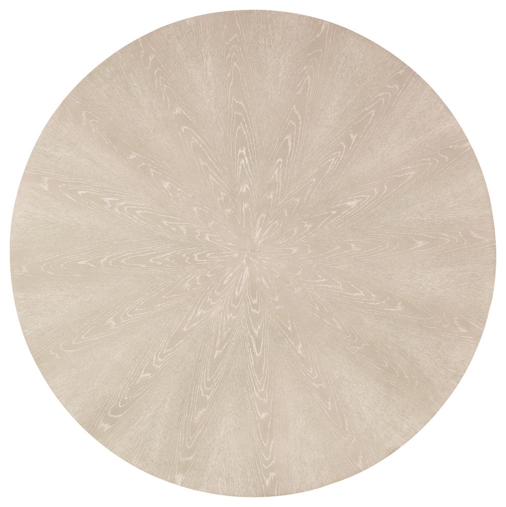 Nouveau Chic Round Pedestal Dining Table
