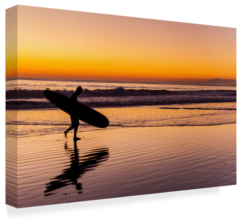 Chris Moyer ''Heading Home Surf'' Canvas Art, 47"x30"