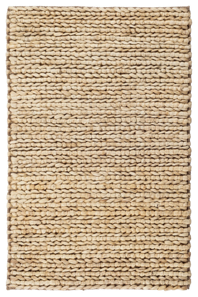 Dash & Albert Jute Handwoven Natural Rug, Natural, Runner-2'6" x 8'