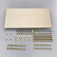 Fontana 20x40" Ceiling Mount Rain Shower Head, Brushed Gold
