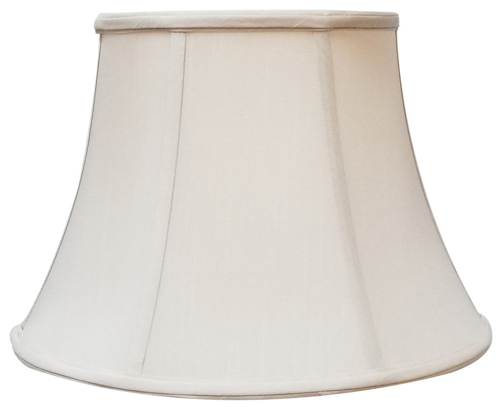 Oval Basic Lampshade, Antique Gold, Beige, (10.5x7.5)x(18x14)x13