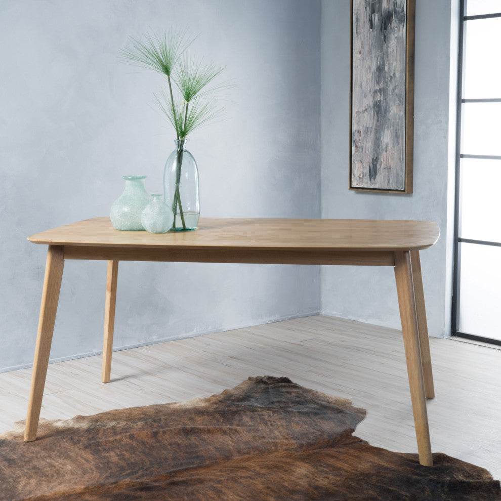 Anne Mid Century Modern Wood Dining Table