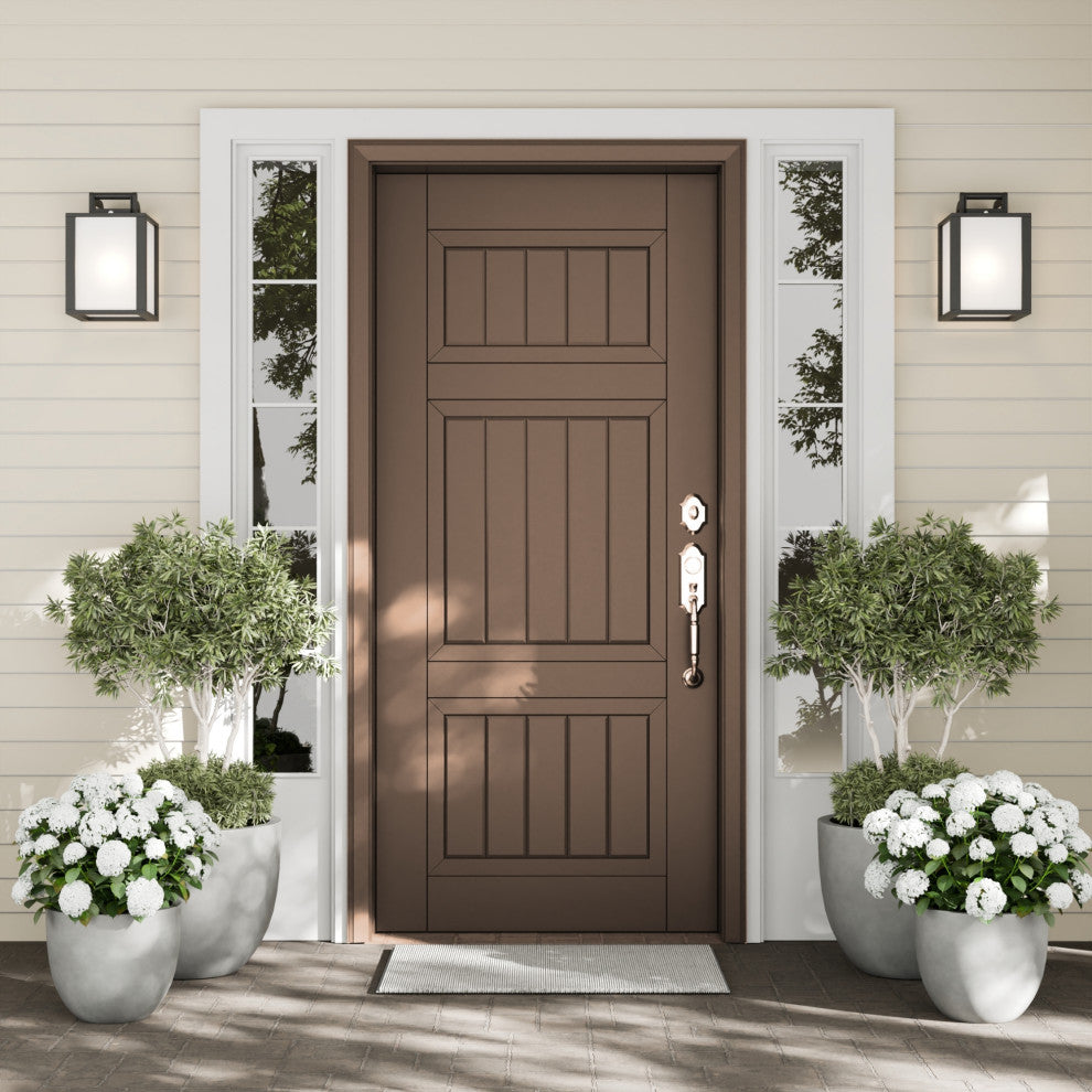 DTY Signature Mount Belford 1-piece Fiberstone Planter, Gray, Medium