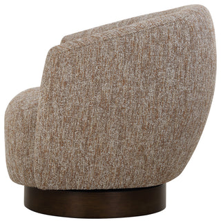 Uttermost - 23842 - Swivel Chair - Dunes - Dark Walnut