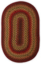 Homespice Decor Cider Barn  Jute Braided Rug 4' x 6' (Oval)