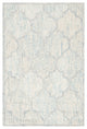 Safavieh Couture Abstract Collection, ABT474 Rug, Ivory/Light Blue, 2'x3'