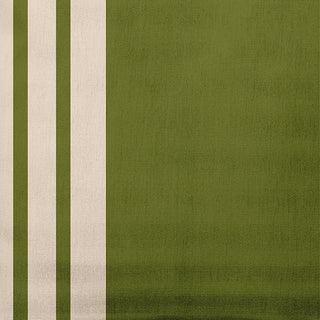 26"x26" Stripe Decorative Throw Pillow, Olive
